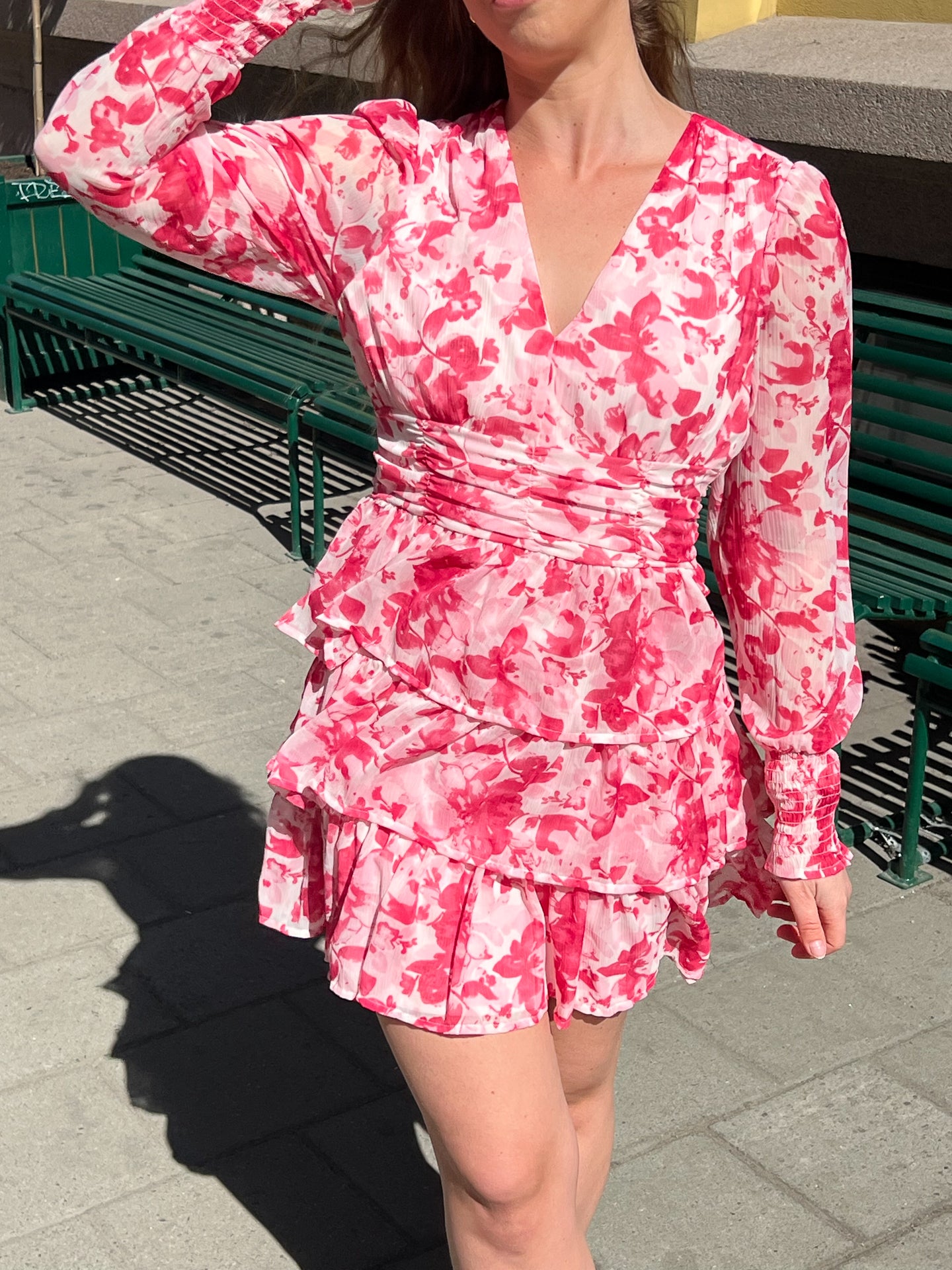 PGMONICA Short Dress - Rosa